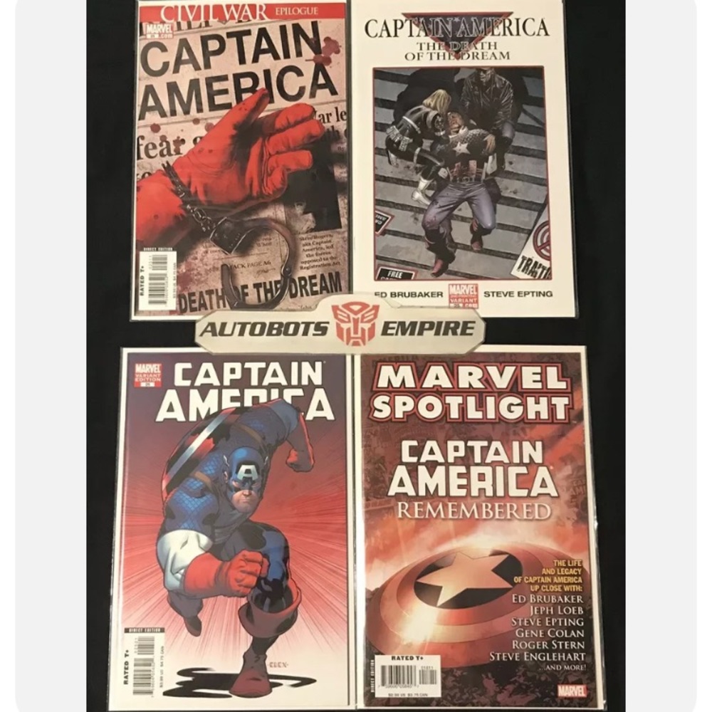 Marvel Captain America Civil War Spotlight 25 Variant Avengers Comic NM Dc Lee 4